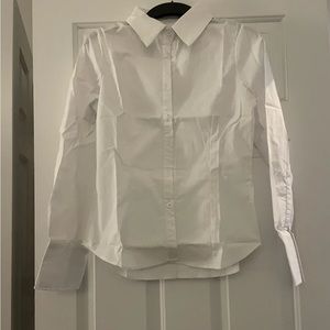 NWT Hottouch White Womens Dress Shirt-XS